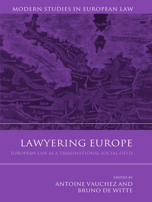 cover image of Lawyering Europe